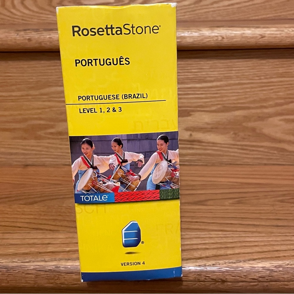 Rosetta Stone Portuguese (Brazil) Levels 1 , 2 , 3. Totale Version 4 Never Opend - Picture 6 of 10